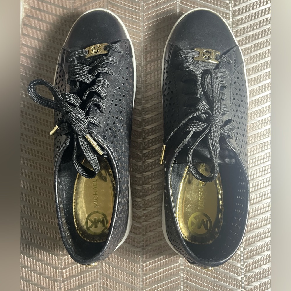 CLEARANCE - ANY 2 PAIRS OF SHOES $35 NEW Michael Kors lace-up sneakers.